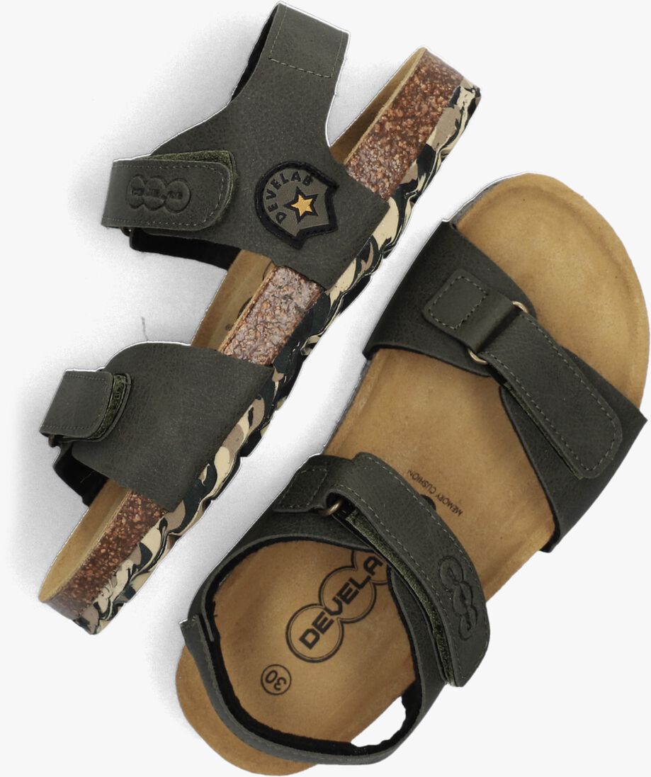 DEVELAB groene develab sandalen 48319
