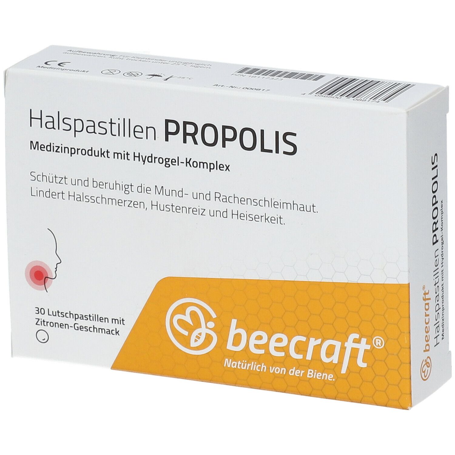 beecraft® Halspastillen PROPOLIS