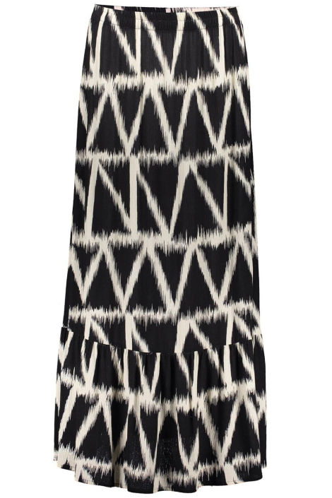 Geisha zwarte dames rok