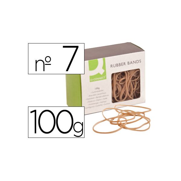 Q-Connect Pack Elásticos nº 7 100g - KF14695