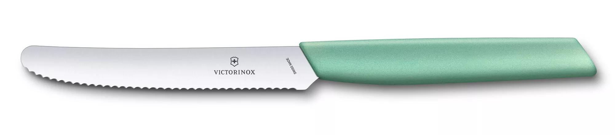 Swiss Modern Tomaten- und Tafelmesser-mint-green