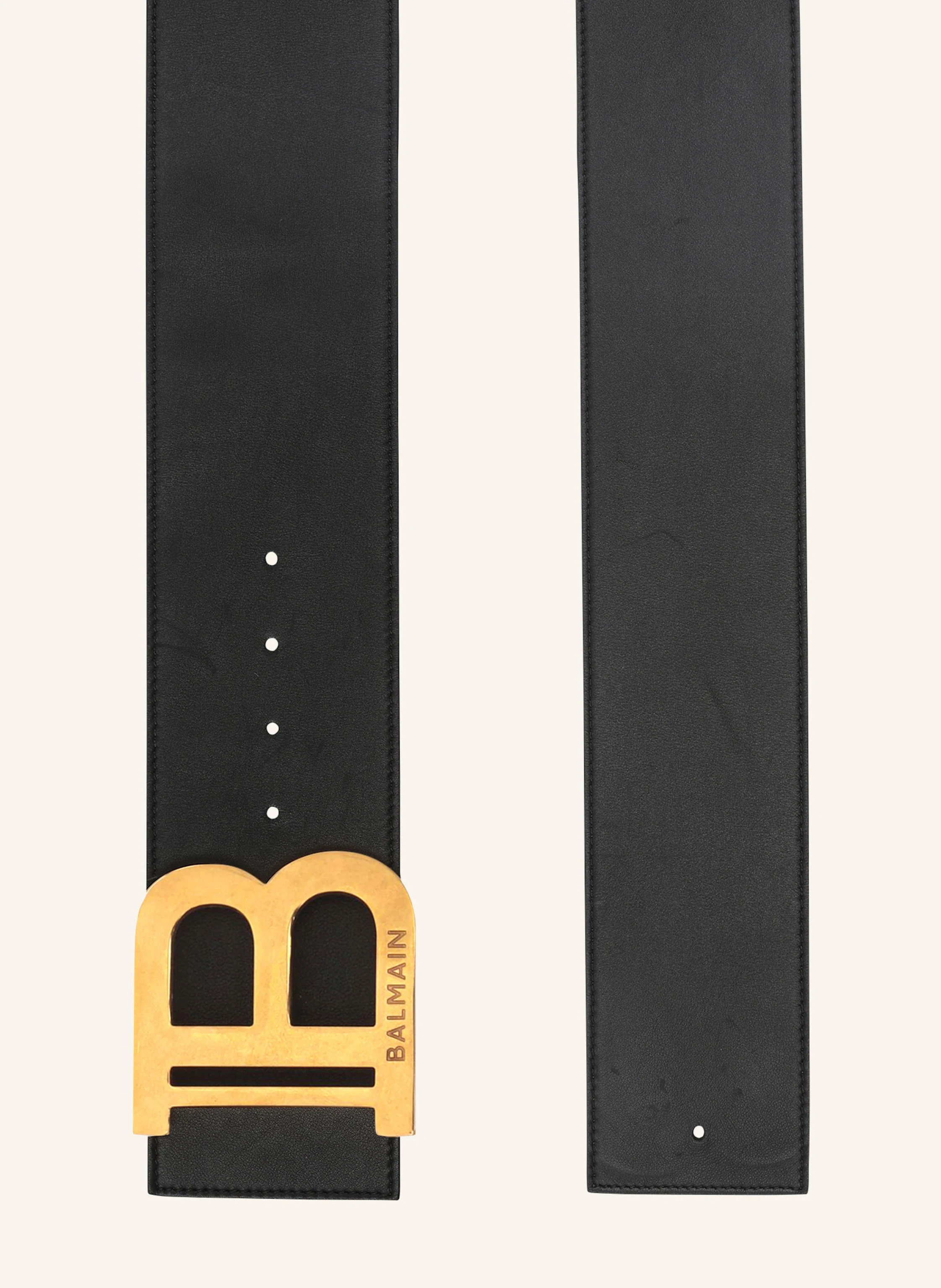BALMAIN Gürtel B-Belt aus Leder