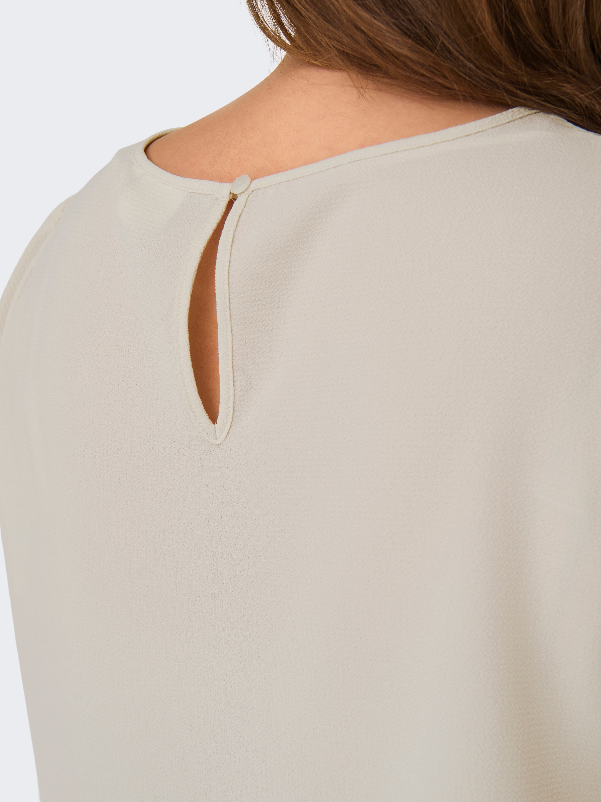 ONLY CARMAKOMA Shirtbluse »CARVICA SS TOP WVN NOOS« Materialmix, regular fit