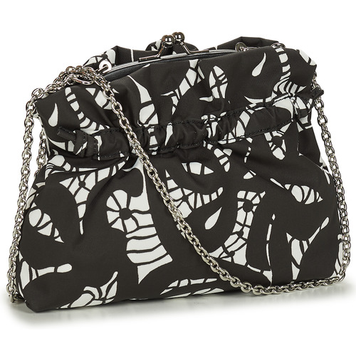 Vivienne Westwood - EVA SMALL CLUTCH Negro / Blanco