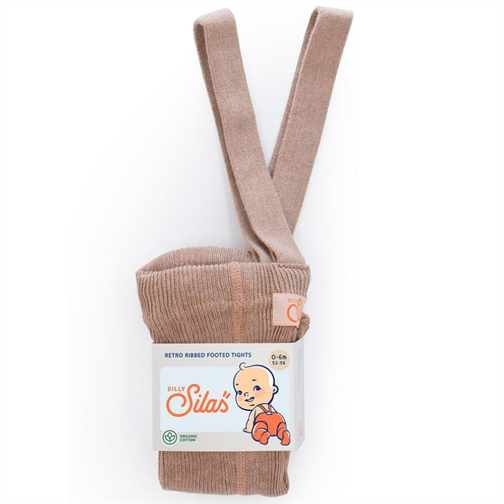 Footed Tights Peanut - Silly Silas → Luksusbaby.dk