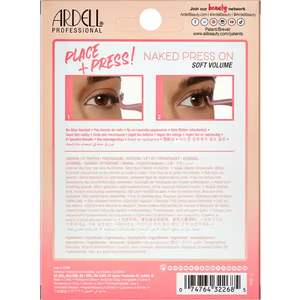 Naked Press On Soft Volume Wimpern