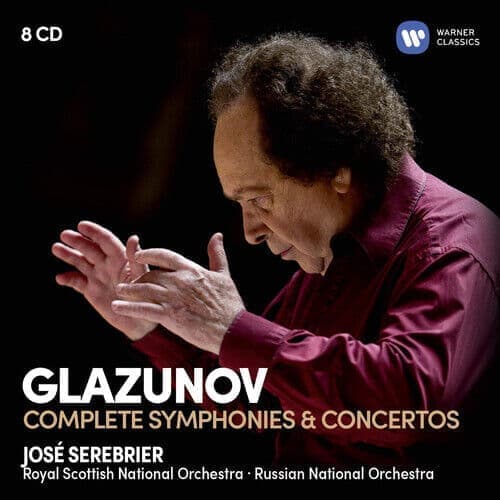 Alexander Glazunov : Glazunov: Complete Symphonies & Concertos CD Box Set 8