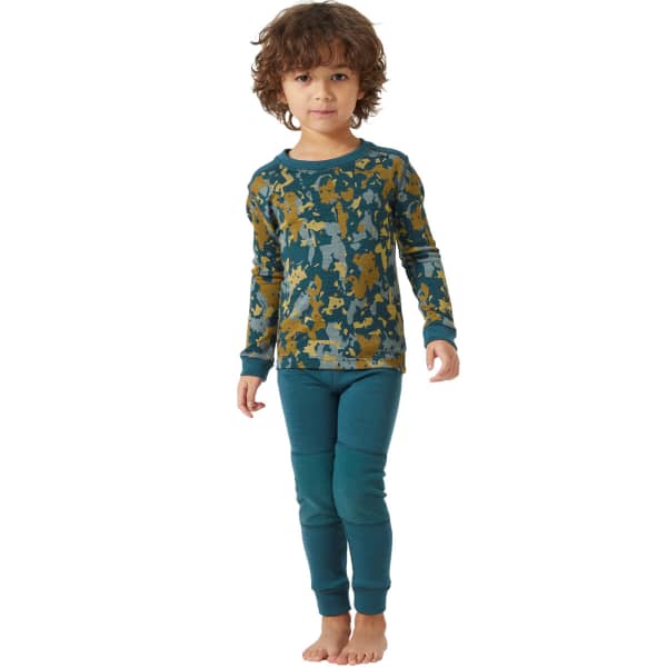 Ensemble thermique HELLY HANSEN K GRAPHIC LIFA MERINO SET DARK CREEK