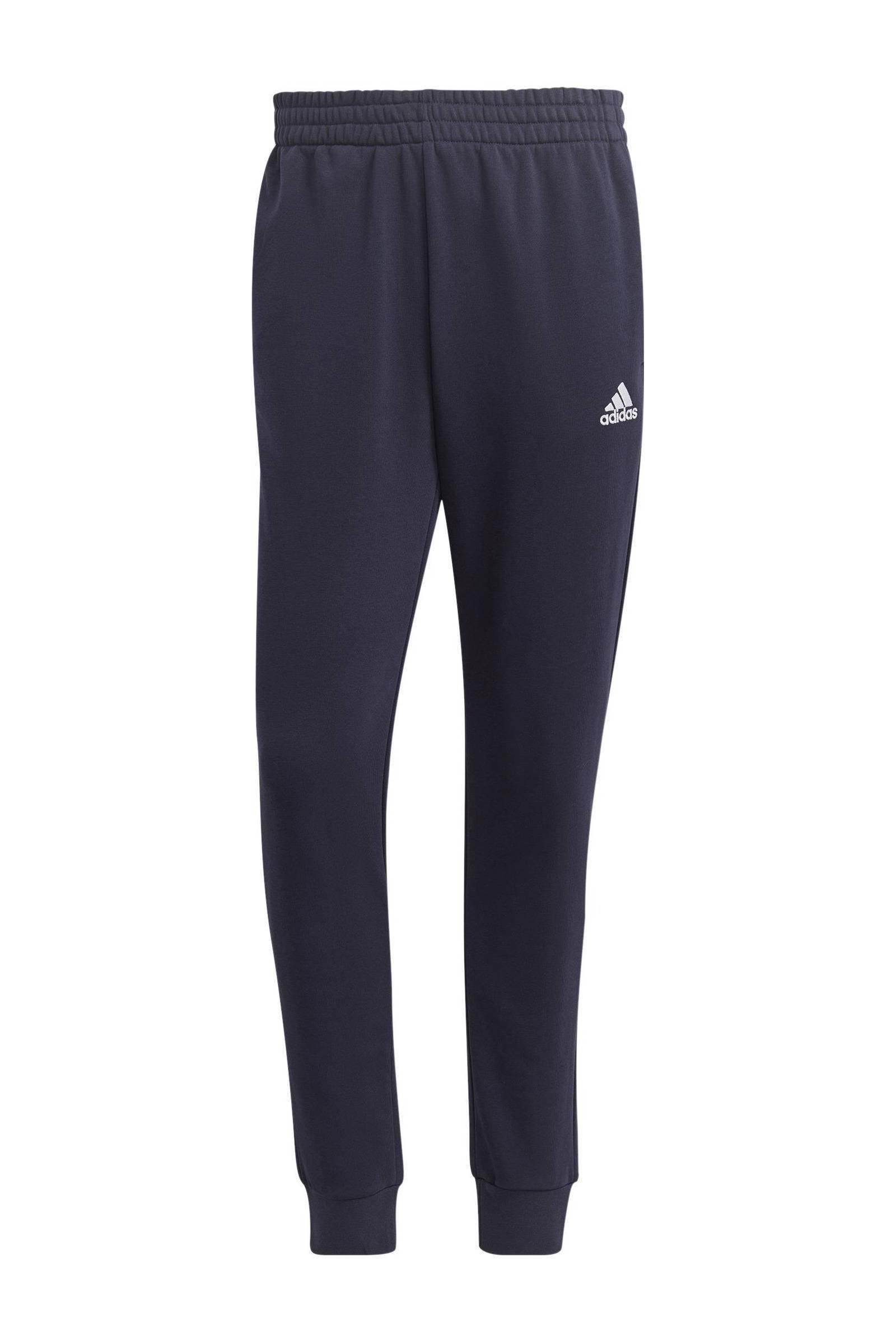 adidas trainingspak donkerblauw/wit