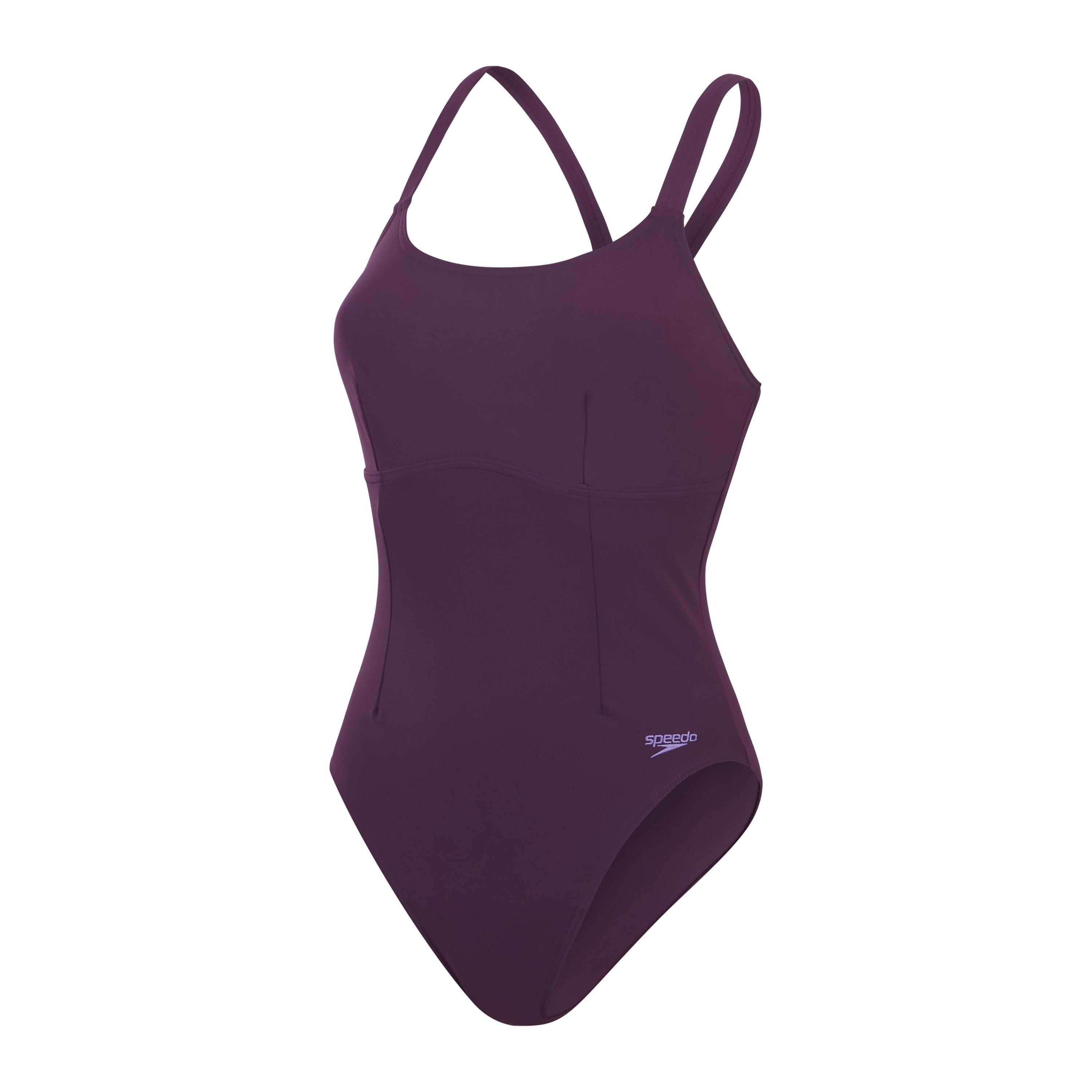 Speedo Shaping Crossback Swimsuit Womens
