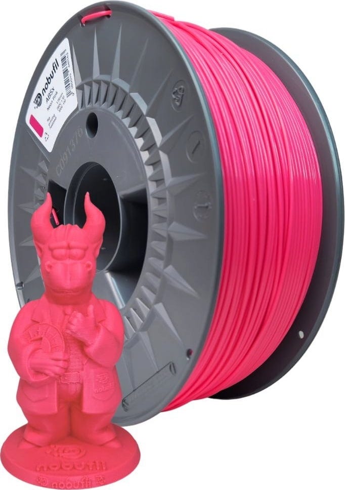 Nobufil  ABSx Neon Pink, 1,75 mm / 1000 g    ABS Filament aus recycelten Kunststoffen