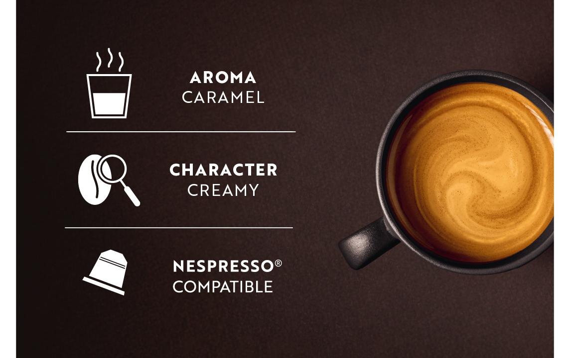 Kaffeekapseln für Nespresso Caramel 100 StückKaffeekapseln für Nespresso Maschinen