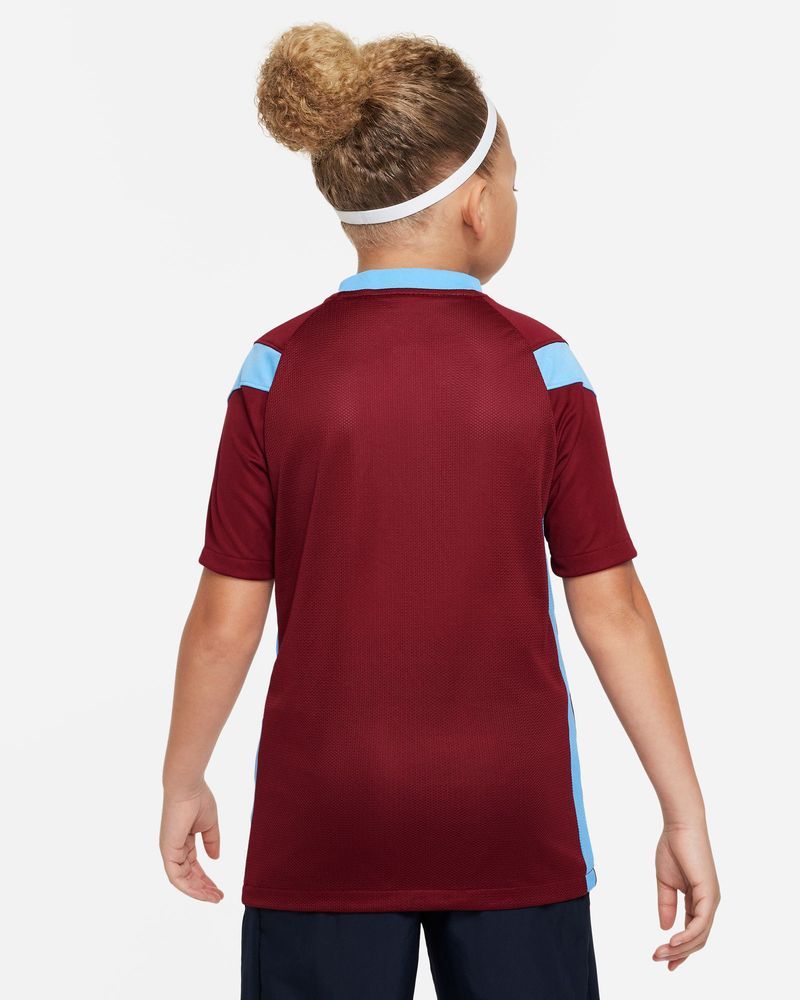 Maillot Nike Park Derby III Bordeaux & Bleu Ciel pour enfant