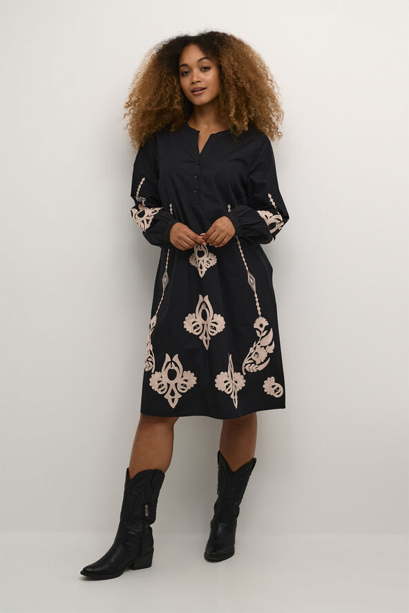 Cream CRIpilo Dress Oriental black offwhite