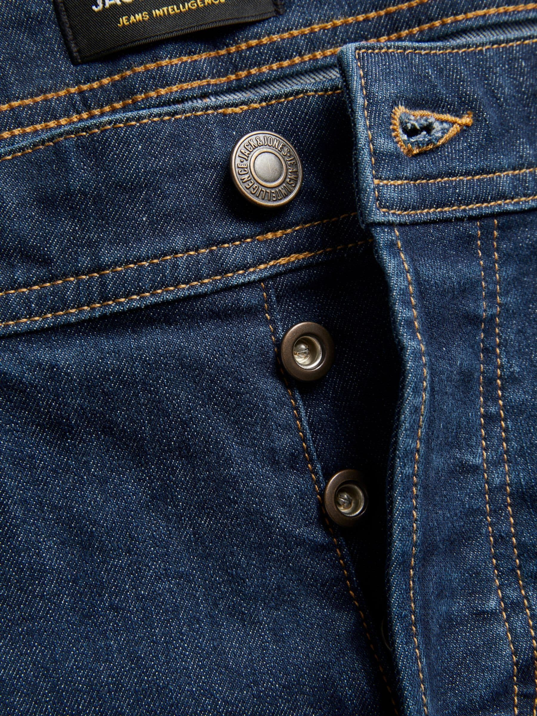 Normaal blauw - Jack & Jones - Niet-afslim-fit Niet-afsnulpte Niet-afsneuze Slim