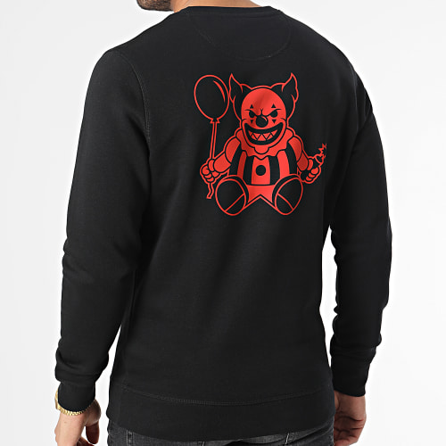Sweat Crewneck Clown Noir Rouge