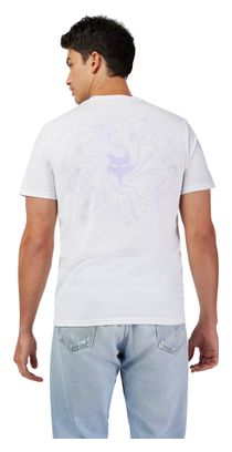 Maillot Manches Courtes Fox Frequency Tech Blanc