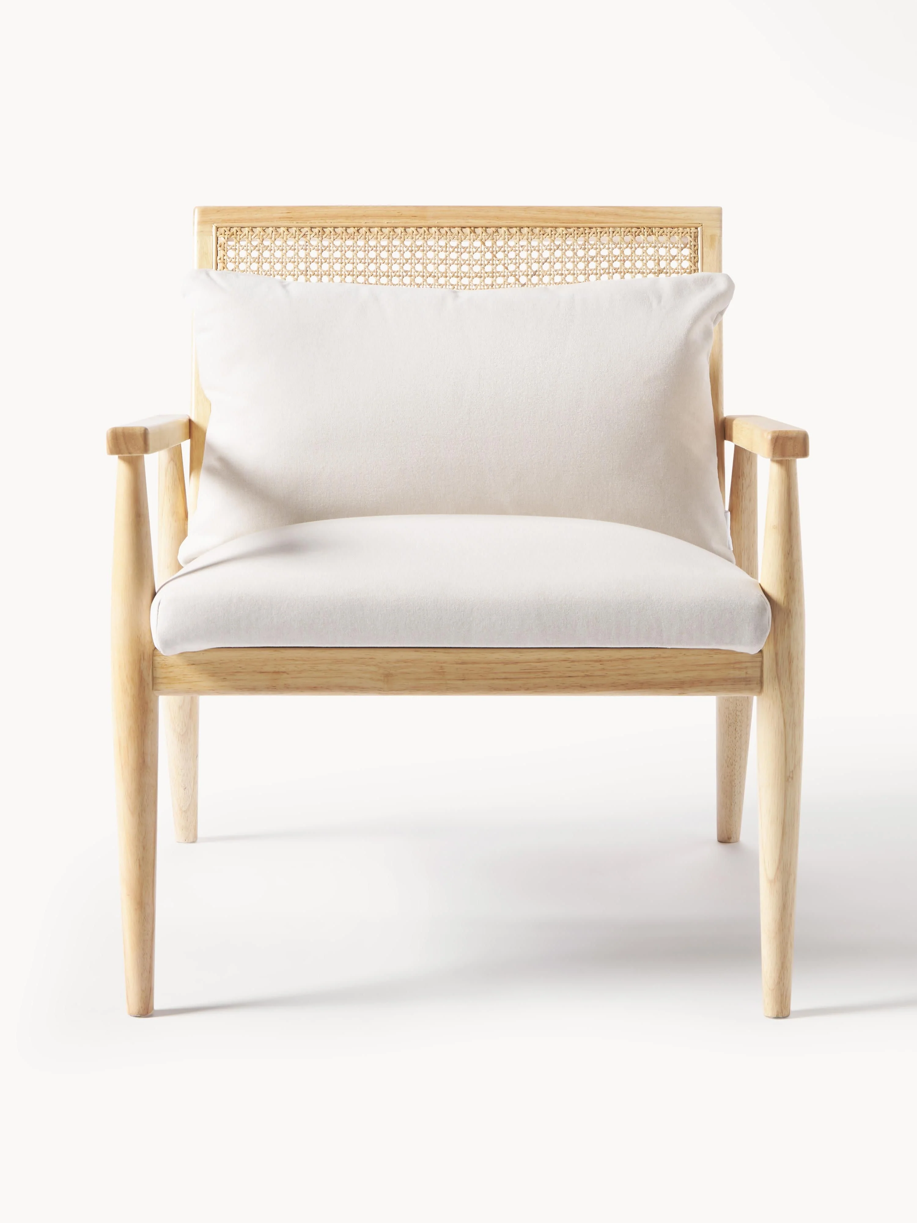 Loungefauteuil Manuell van rubberhout