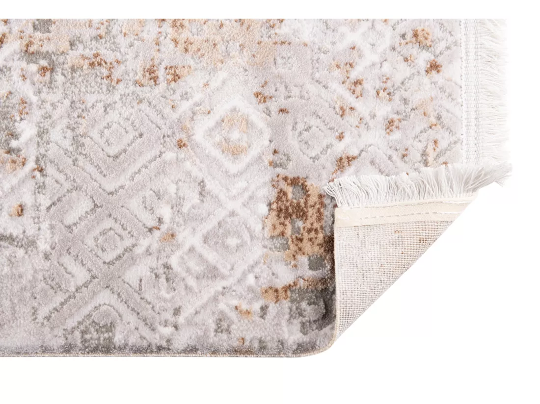 Tapis 240x240 beige Davos Fusion
