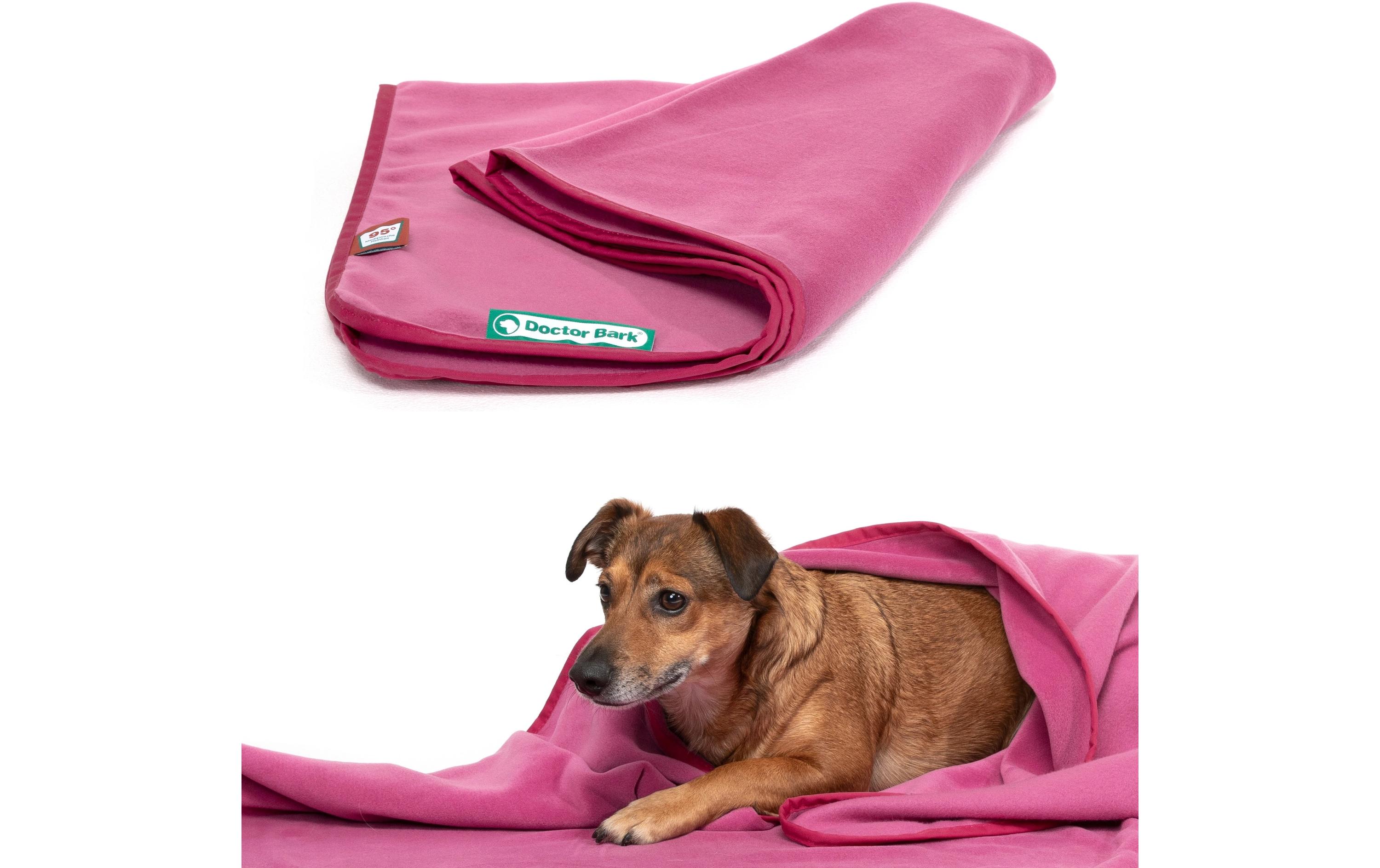 Hunde-Decke Fleece XL Hot pink, 140 cm x 100 cmKuscheldecke für Hunde