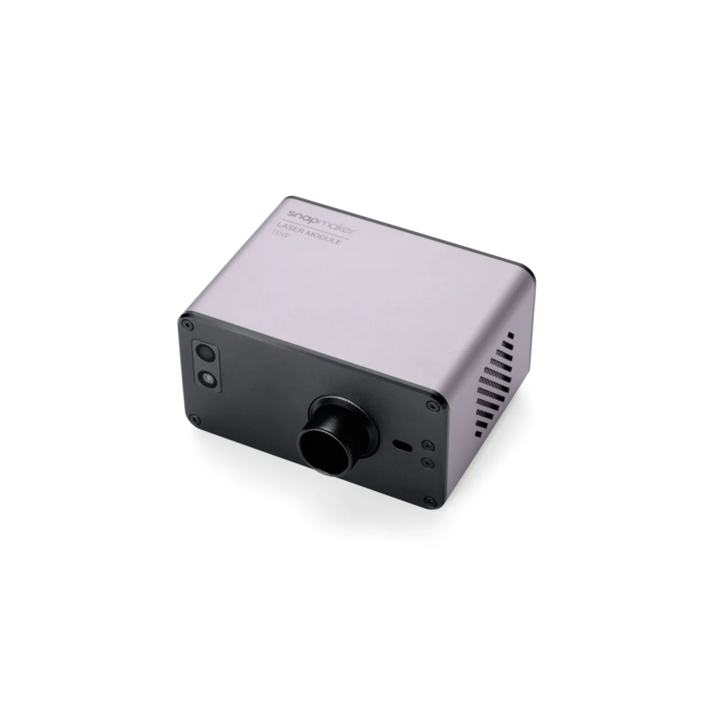 Snapmaker  10W Laser Modul    Leistungsstarkes Lasermodul für eine unglaubliche Vielfalt an Materialien