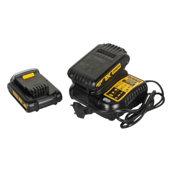 DeWalt 18V XR accuboormachine DCD771S2-QW incl. 2 accu's 1.5Ah + lader