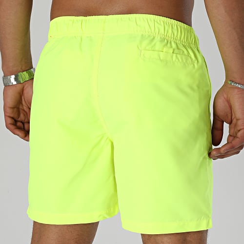 Short De Bain Small Gorille Jaune Fluo Noir