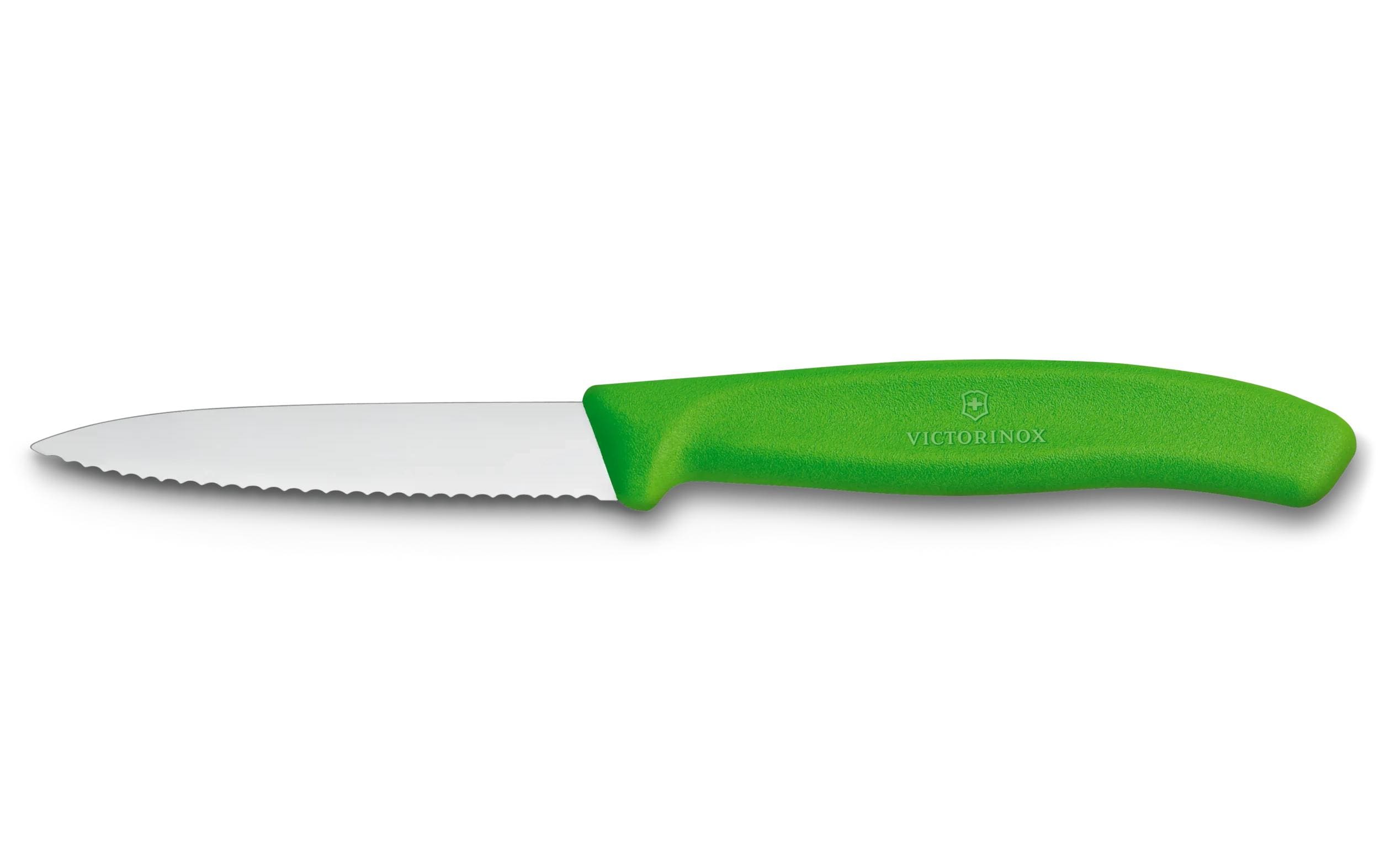 Gemüsemesser Swiss Classic 6 Stück, Mehrfarbig, 8 cmPraktisches Gemüsemesser mit Wellenschliff
