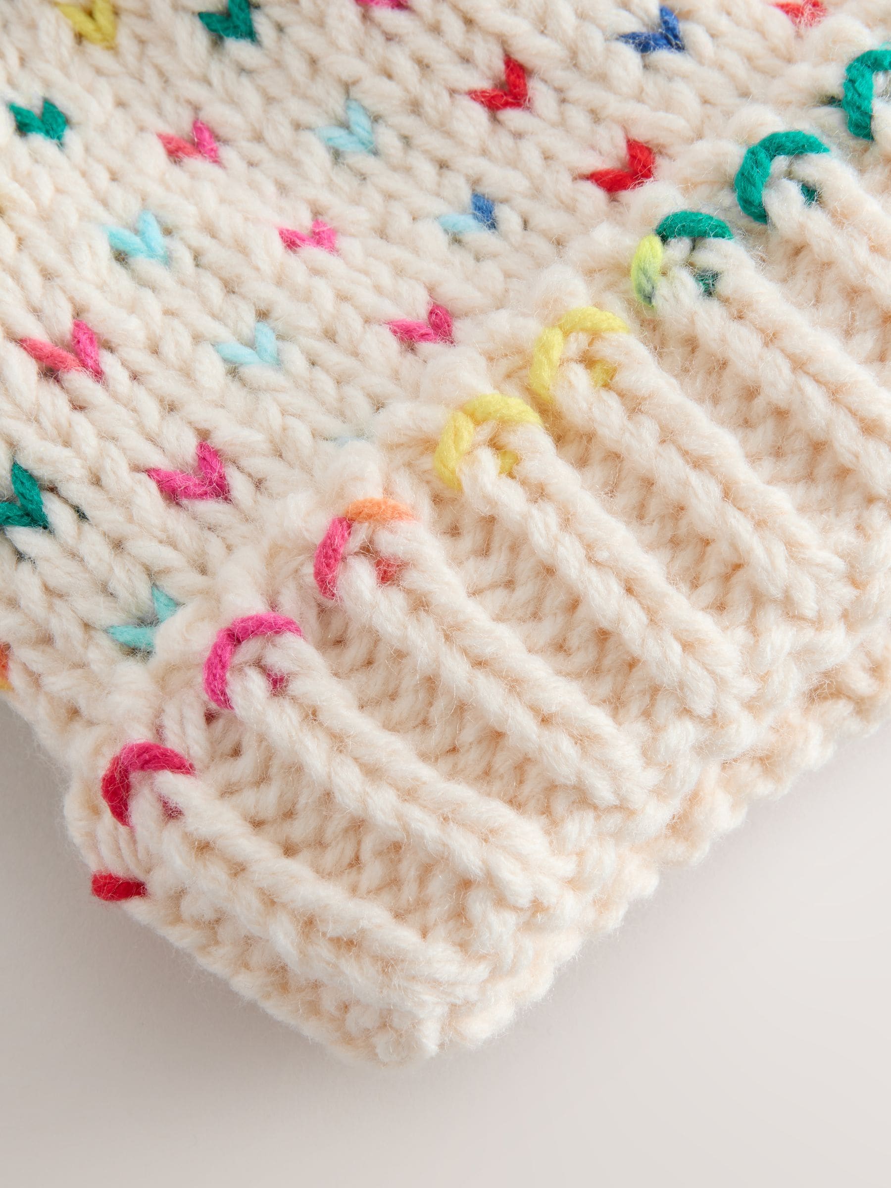 Multi - Embroidered Beanie (3mths-10yrs)