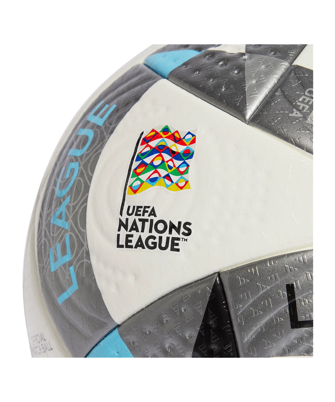 adidas UEFA Nations League Pro Spielball Weiss
