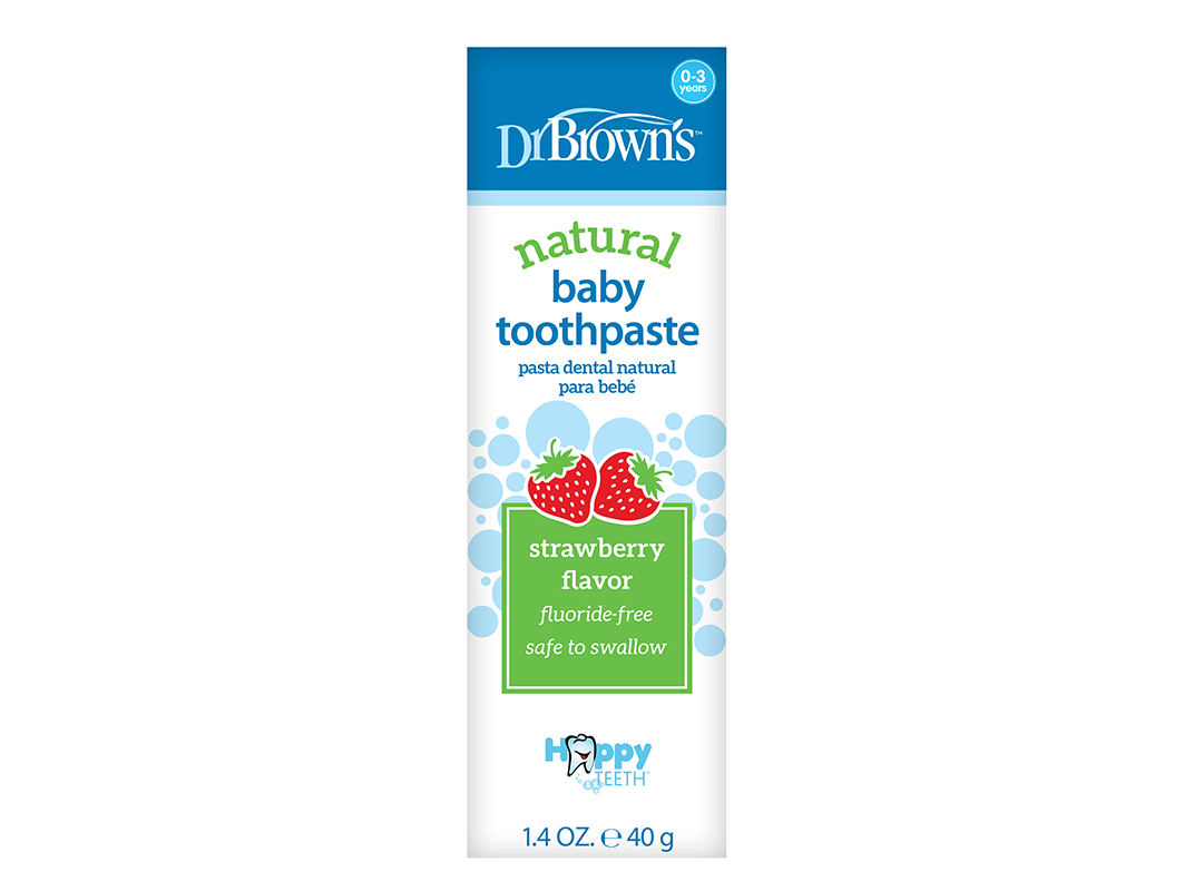 PASTA DENTES DR. BROWN'S MORANGO 40 G