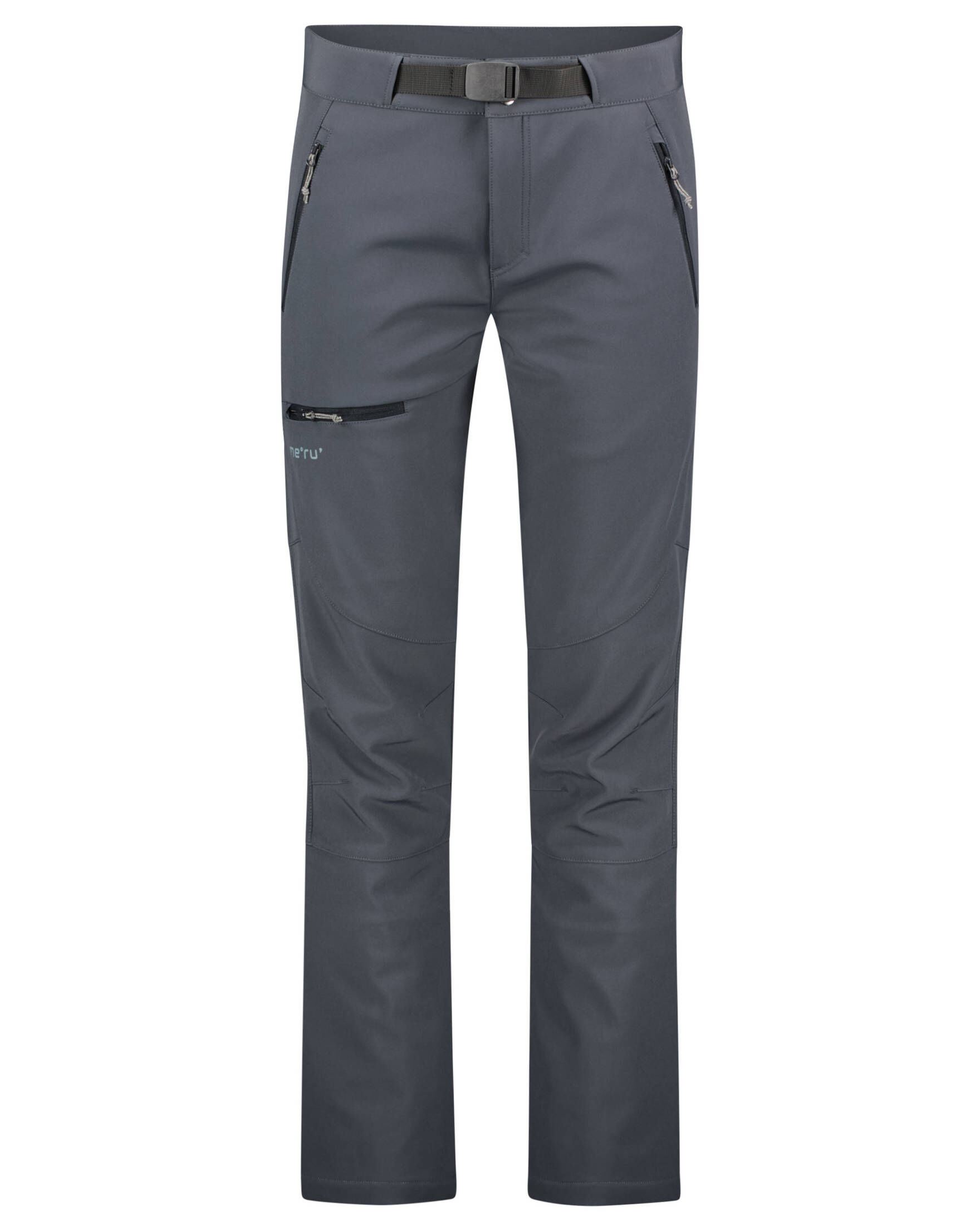 meru| Herren Winterwanderhose/Softshell mit integrierter Gamasche 