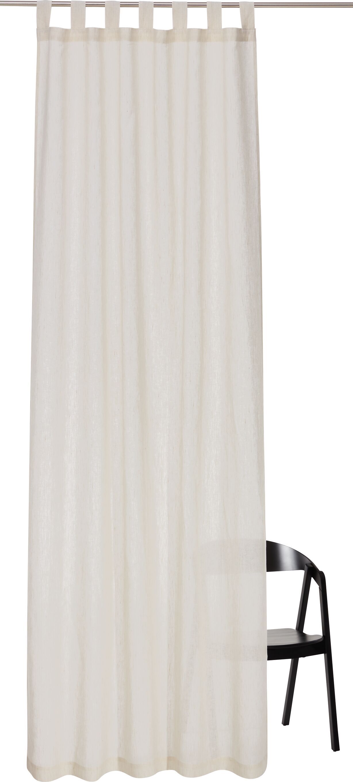 LAILA Fertigvorhang Tag - Beige / B: 140.0 cm x H: 270.0 cm