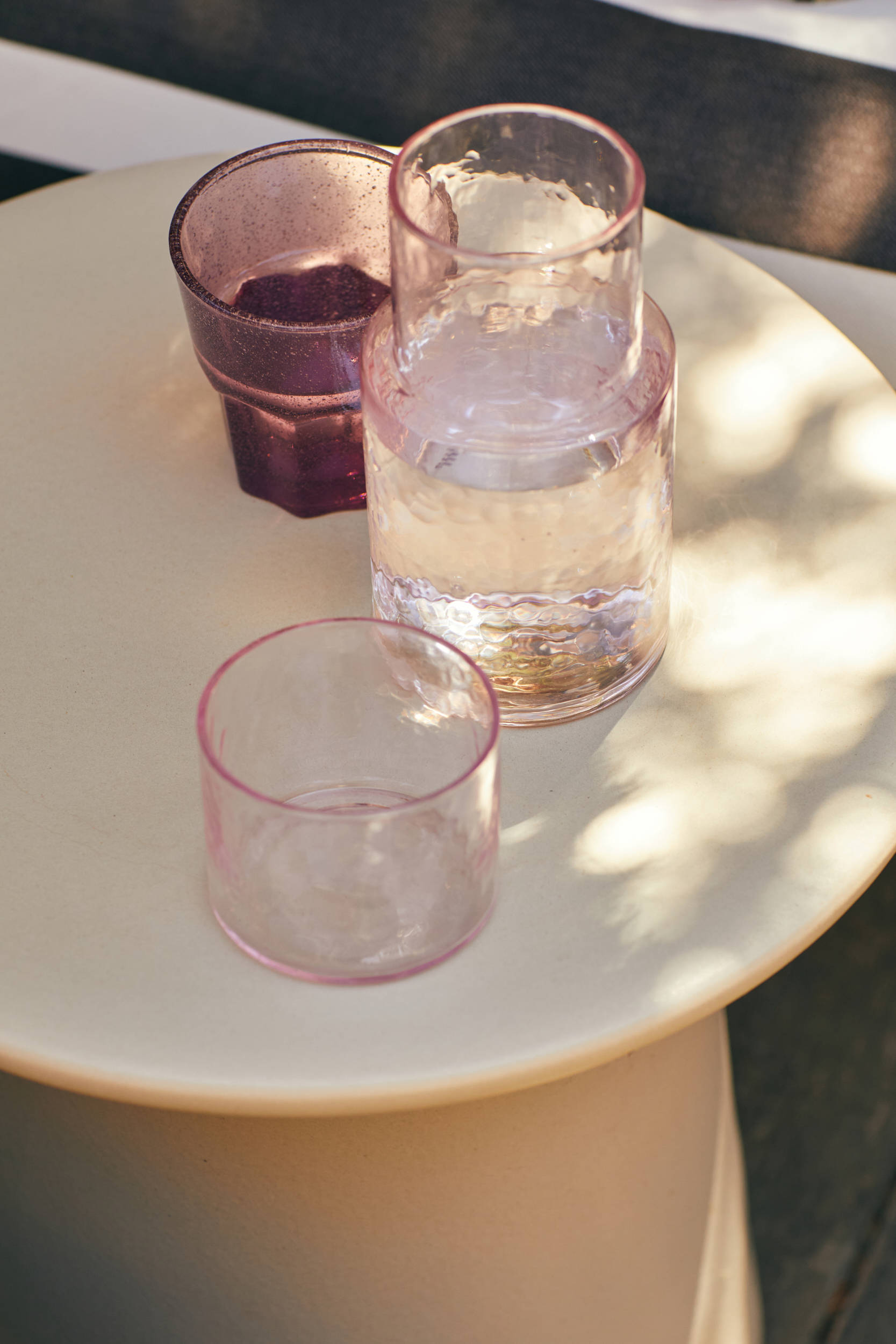HKLIVING Tube karaf - blush