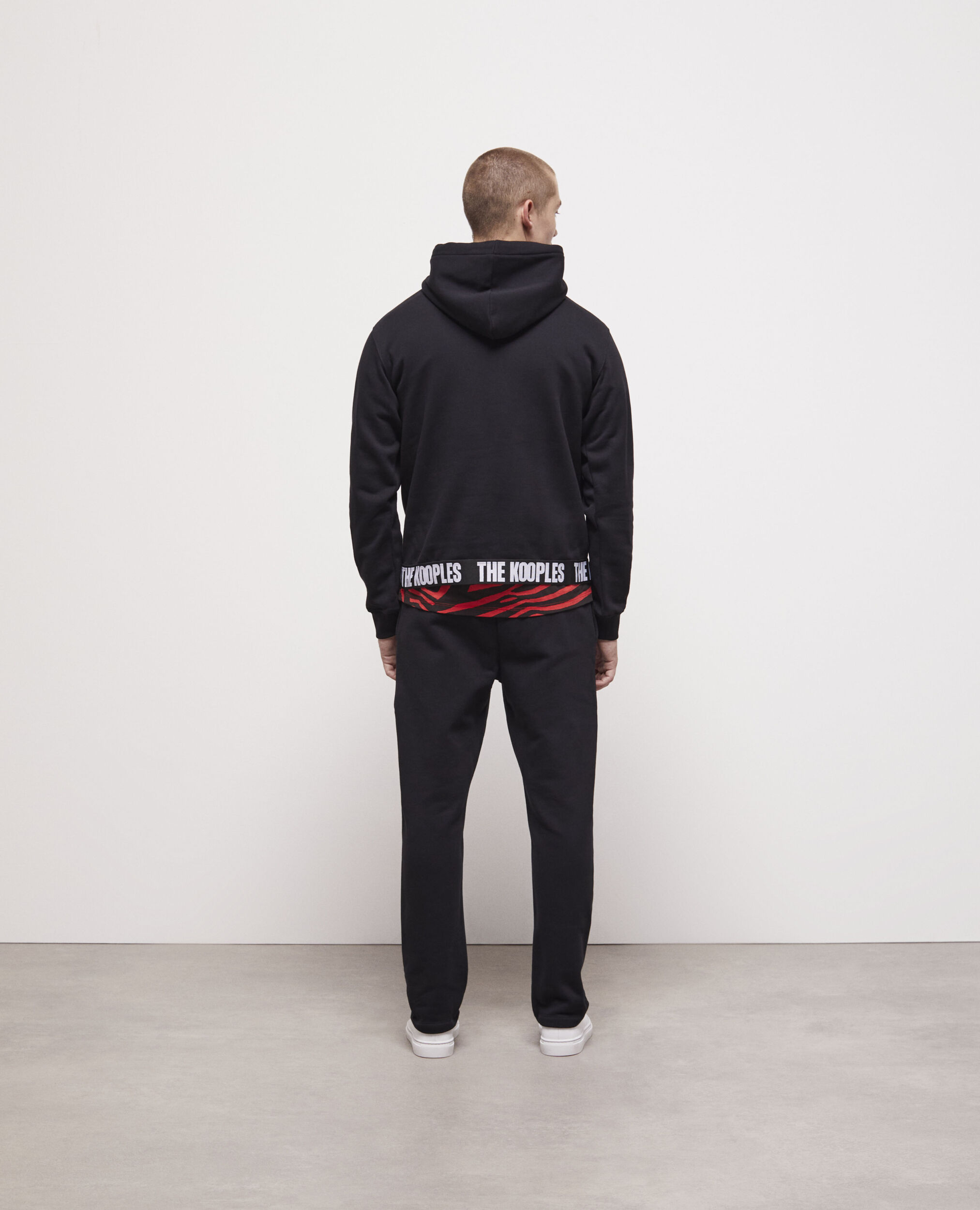 Sweatshirt logo The Kooples noir