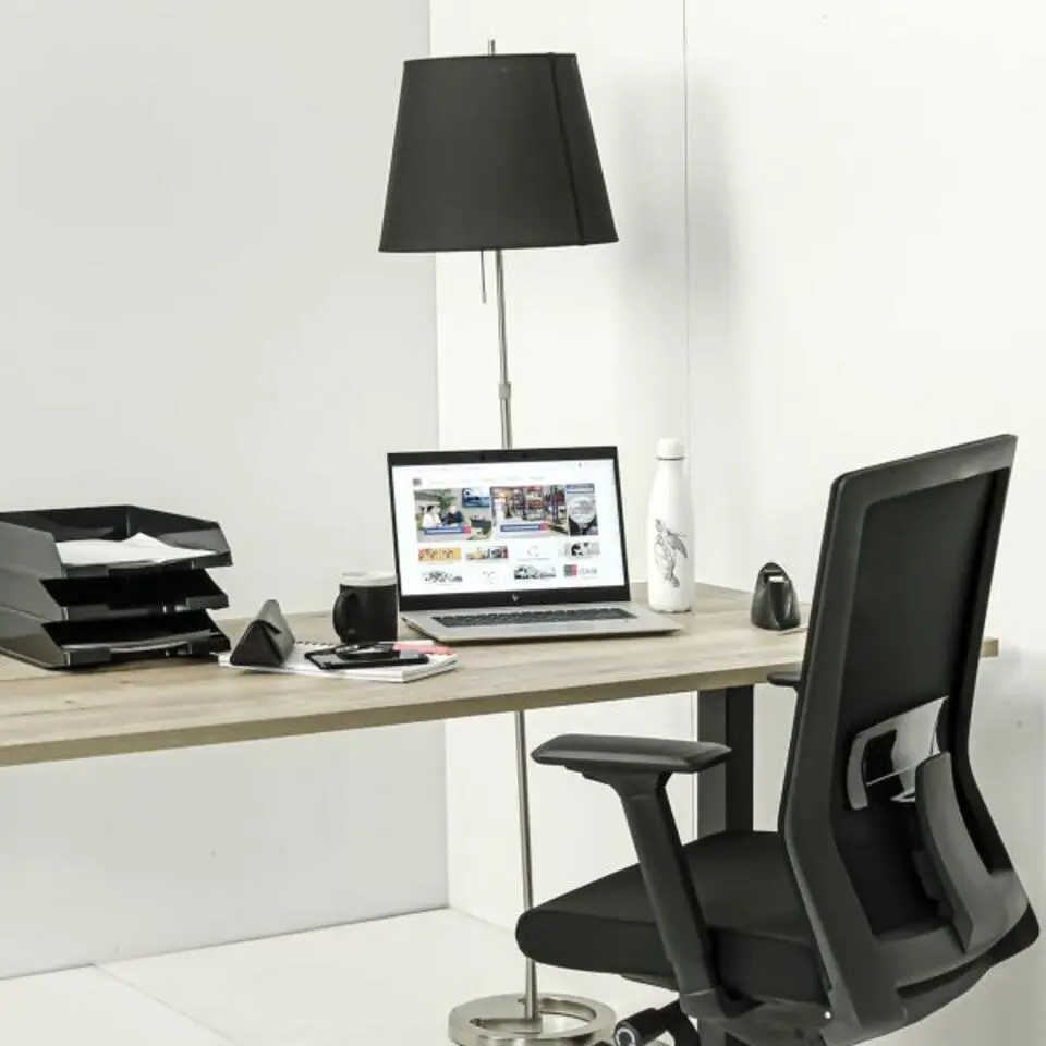 MRC EASY elektrisch ARBO zit-sta bureau - 160x80 cm - robuust eiken