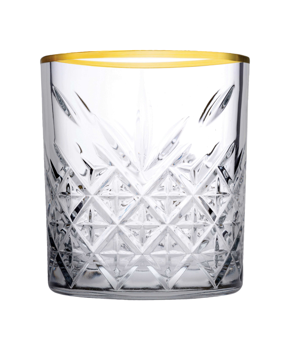 Pasabahce Golden touch Timeless 35.5 cl - Transparant Goud 4 stuks