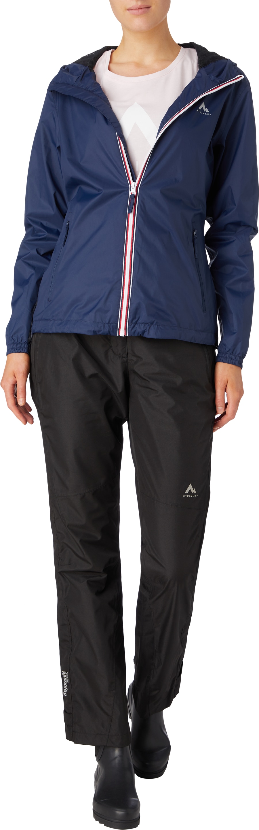 McKINLEY Regenjacke »Regenjacke Kereol III wms« 1 Stk. tlg. mit Kapuze
