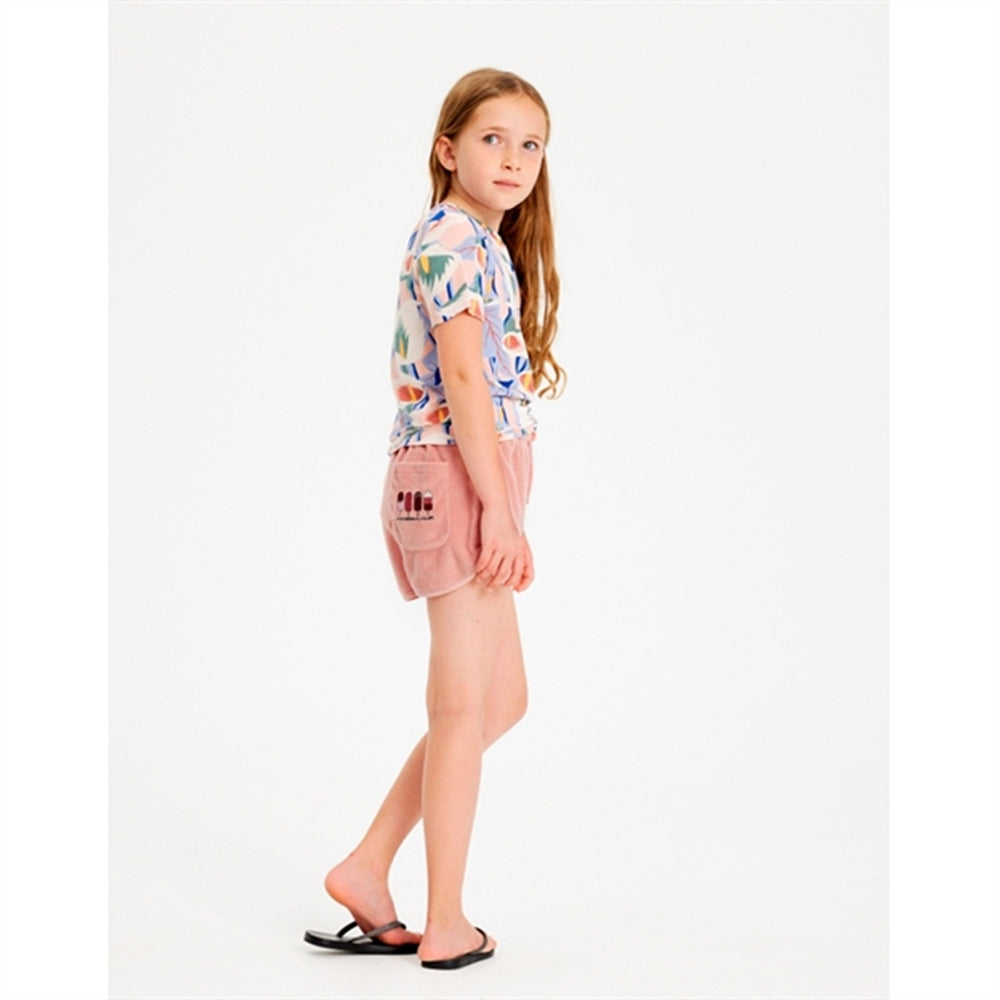 Peach Beige Gladys Terry Shorts - The New