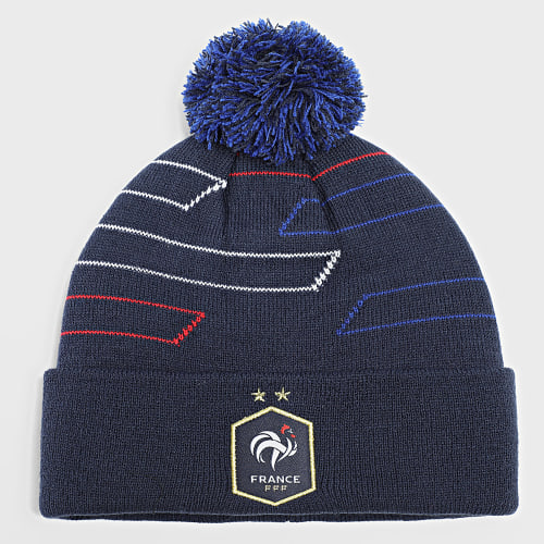 Bonnet Pompom F23029 Bleu Marine