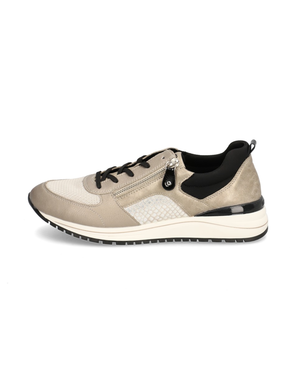 Lederkombination Sneaker