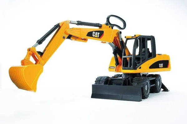 Bruder CAT Wheel excavator toy