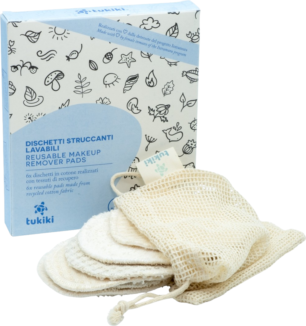 Tukiki  Make-up Remover Pads, 6 Stk