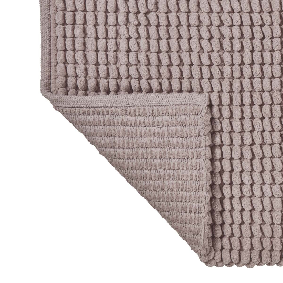 Axel Badmat Nude | 60 x 60 cm | Bruin | Roze | Katoen | Polyester