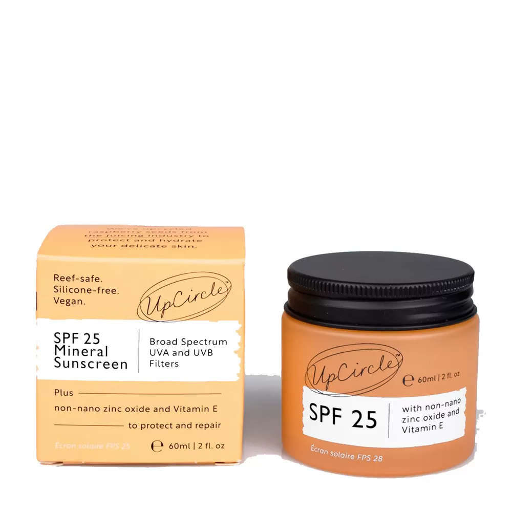 UpCircle SPF 25 Mineral Sunscreen - 60 ml.