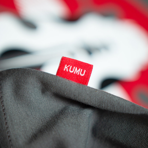 T-shirt Kumu Soleil Levant Gris