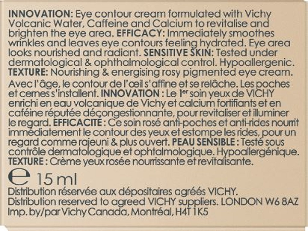CREME VICHY OLHOS NEOVADIOL ROSE PLATINIUM 15ML