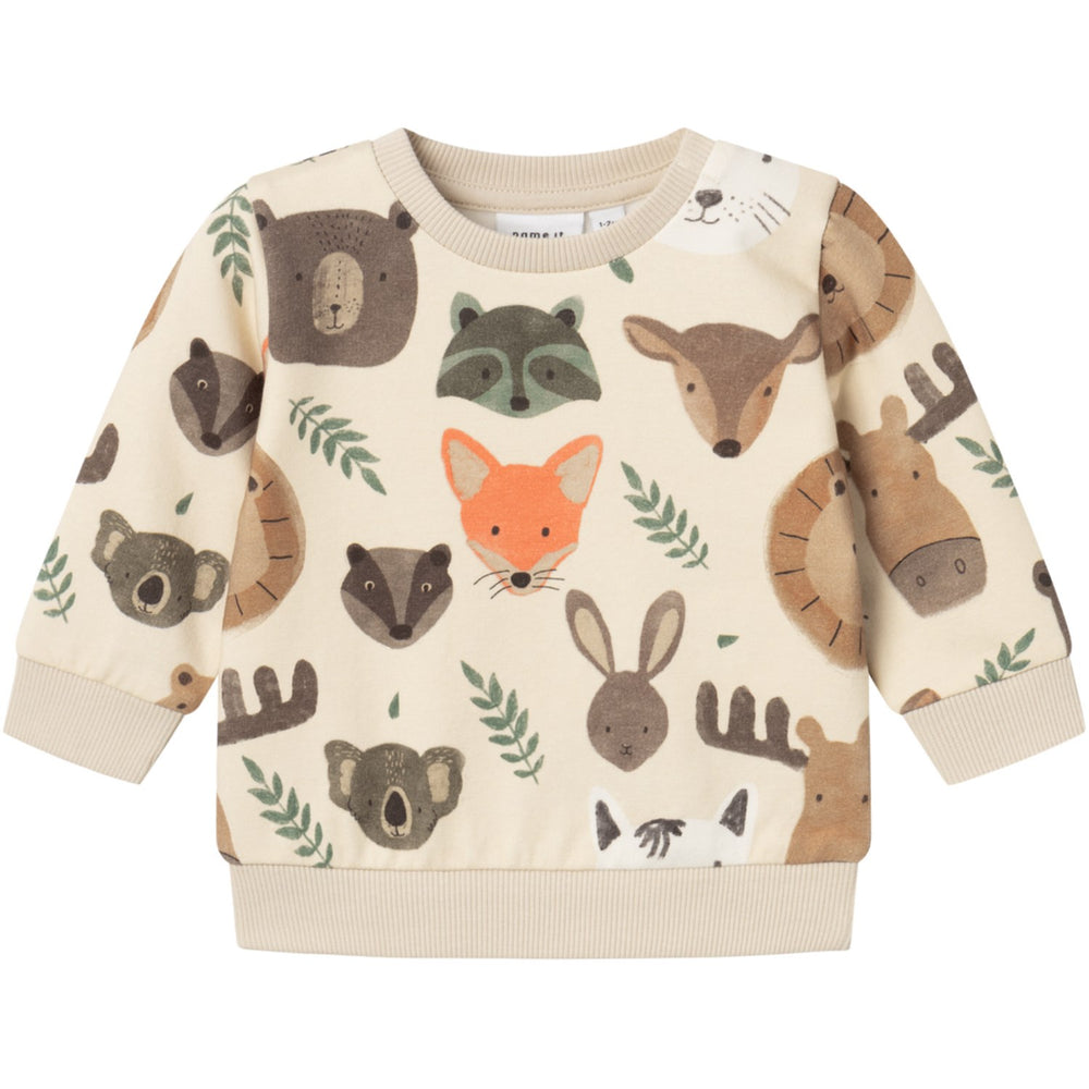 Køb Name It Summer Sand Orvan Sweatshirt