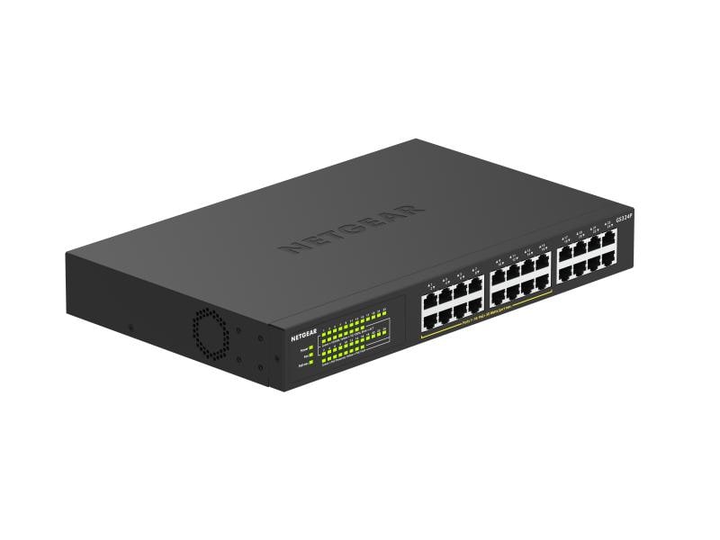 Netgear PoE  Switch GS324P-100EUS 24 Port Unmanaged
