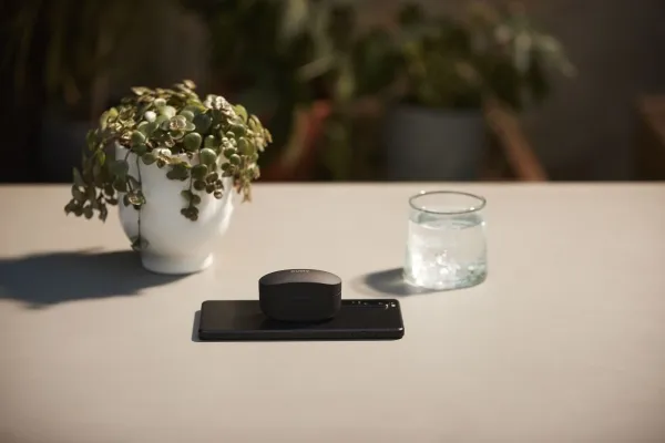 [OUTLET] - Sony WF-1000XM4 - Ægte trådløse øretelefoner med mik. - i øret - Bluetooth - aktiv støjfjerning - sort